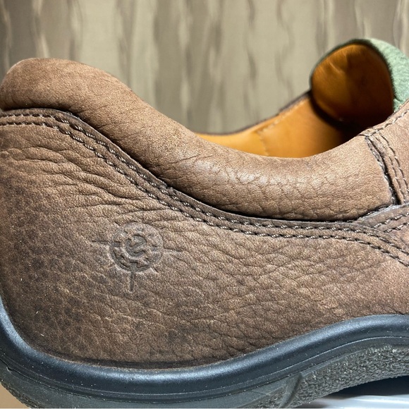 Ecco Seawalker Men\'s 12 Pebbled Shock Point Brown Tan Leather Lace Up Moc Toe main image 13